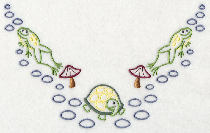 Frog and Turtle Neckline (V-Neck) - Image 4