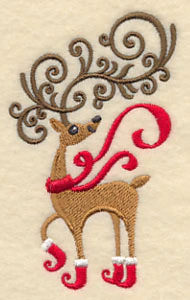 Frolicking Fancy Reindeer - Image 5