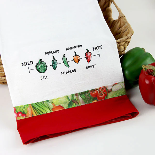 From Mild to Hot Peppers Border - Image 2