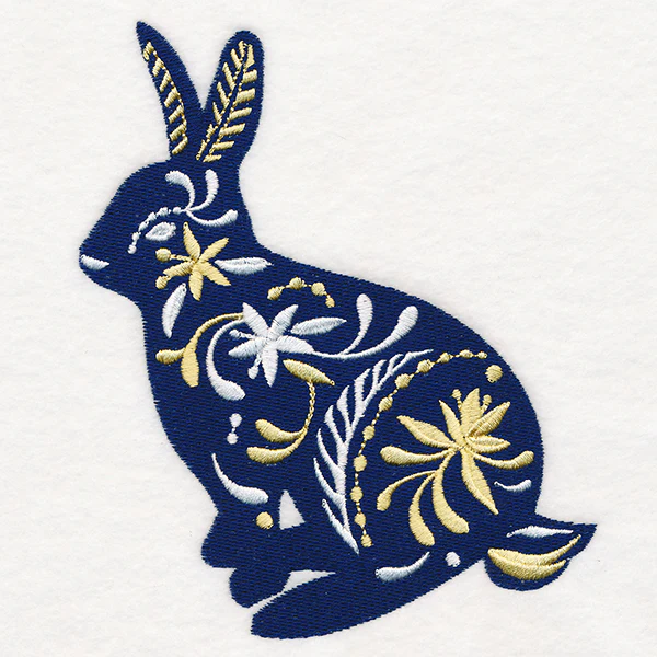 Frosted Blooms Bunny - Image 3