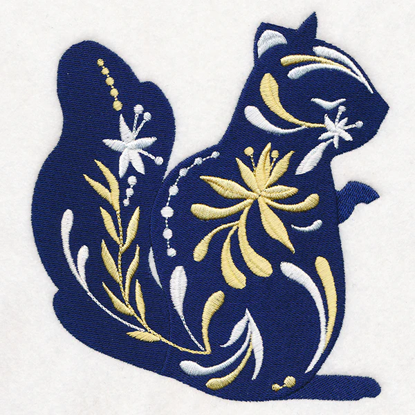 Frosted Blooms Squirrel - Image 2