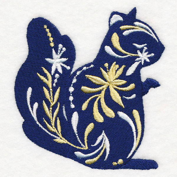 Frosted Blooms Squirrel - Image 4