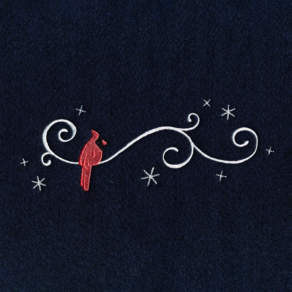 Frosted Cardinal Border - Image 3