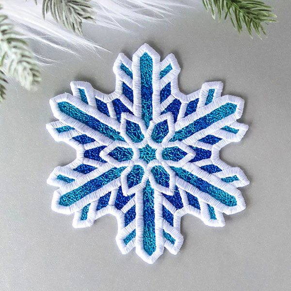 Frosted & Fancy Snowflakes - 2 (Lace) - Image 6