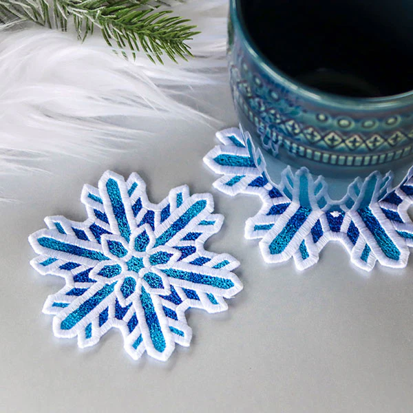 Frosted & Fancy Snowflakes - 2 (Lace) - Image 7