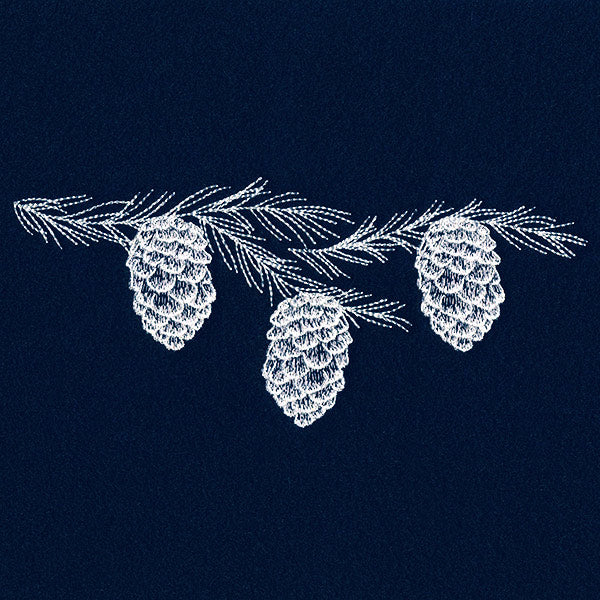 Frosted Pinecone Border - Image 4