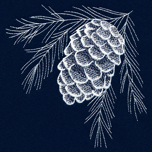 Frosted Pinecone Corner - Image 7
