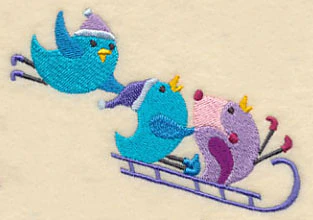 Frosty Feathers Bird 3 - Image 2