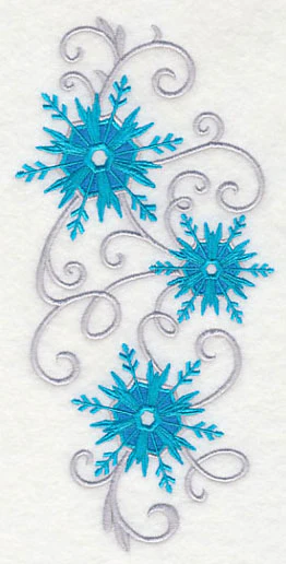 Frosty Filigree Snowflake Spray - Image 4