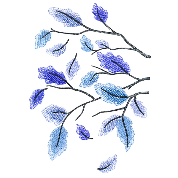 Frosty Winter Leaves - Image 2