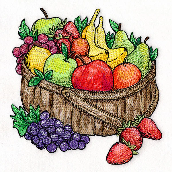 Fruit Basket of Plenty Still Life - Image 3