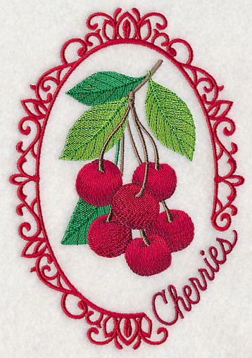 Fruit Cameo - Cherries - Image 4