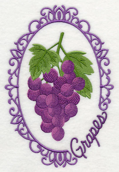 Fruit Cameo - Grapes - Image 3