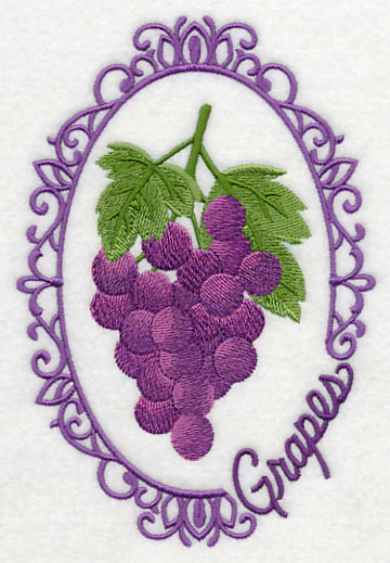 Fruit Cameo - Grapes - Image 4