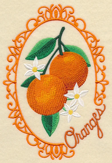 Fruit Cameo - Oranges - Image 3