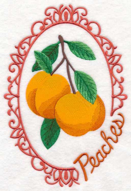 Fruit Cameo - Peaches