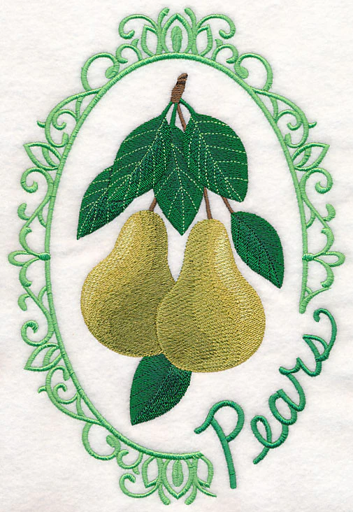 Fruit Cameo - Pears