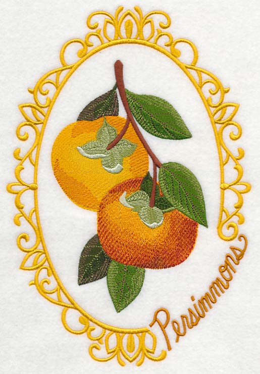 Fruit Cameo - Persimmons - Image 6