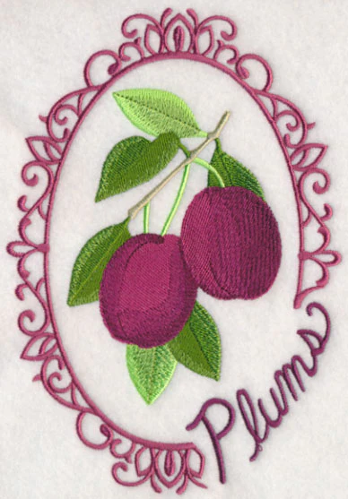 Fruit Cameo - Plums - Image 3