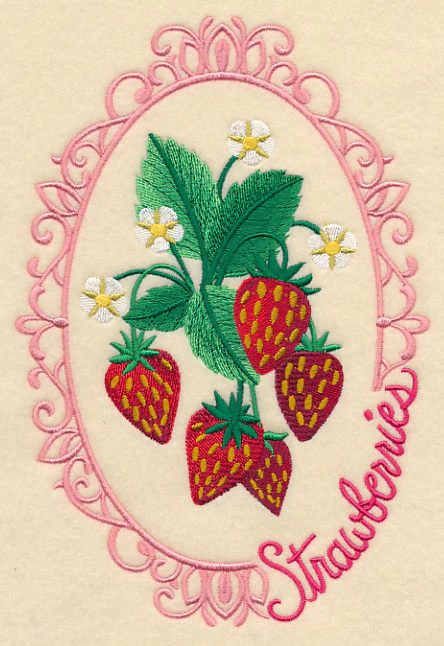 Fruit Cameo - Strawberries - Image 2