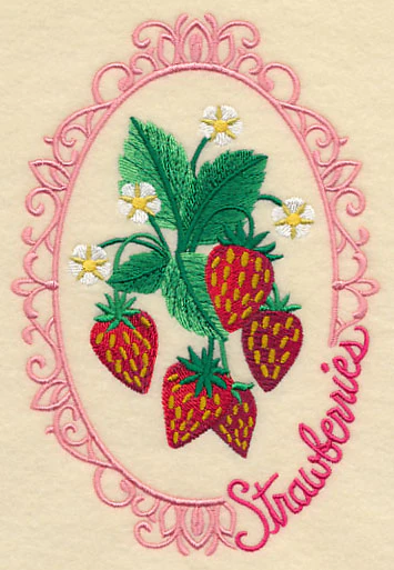 Fruit Cameo - Strawberries - Image 4