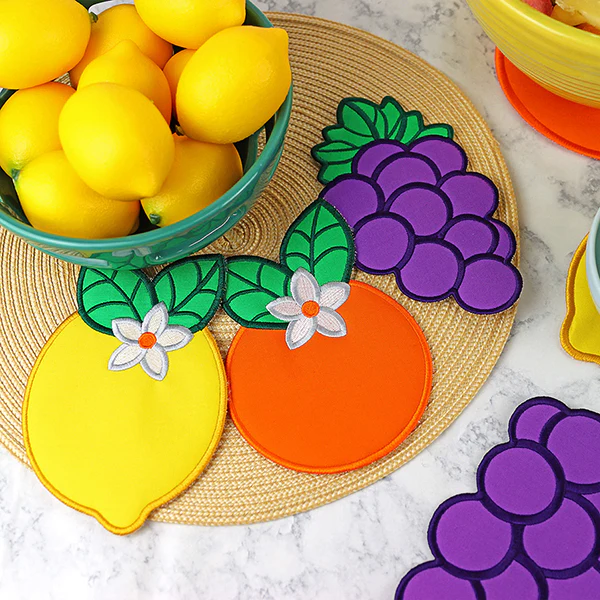 Fruit Trivets
(In-the-Hoop) Design Pack - Image 12