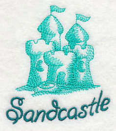 Fun In the Sun Sandcastle (Toile) - Image 3