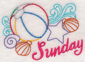 Fun In the Sun - Sunday (Vintage) - Image 2