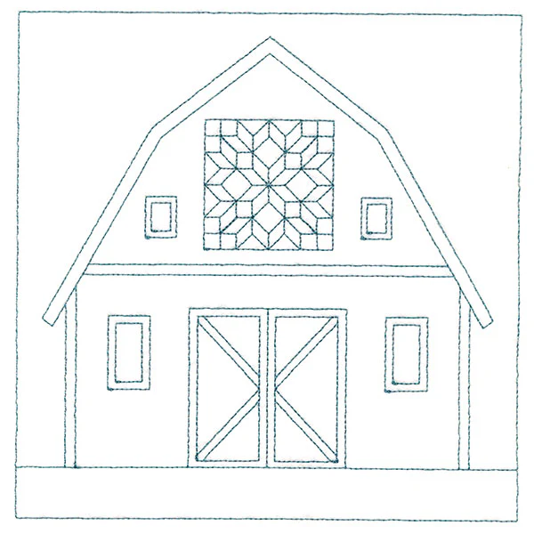 Fun on the Farm Quilting - Carpenter Star Barn (Double Run) - Image 34