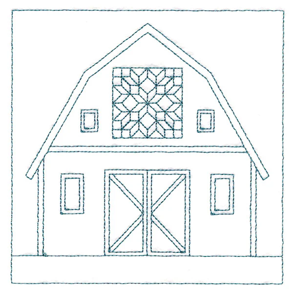 Fun on the Farm Quilting - Carpenter Star Barn (Double Run) - Image 4