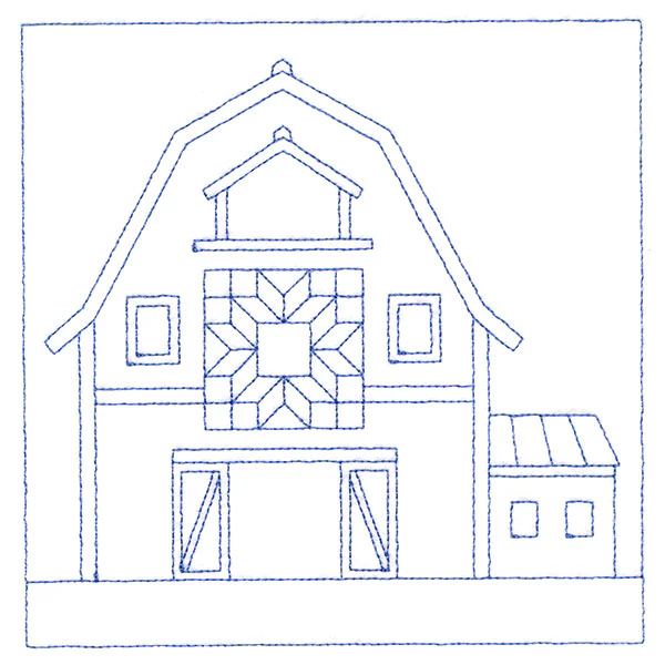Fun on the Farm Quilting - Merry Kite Barn (Double Run) - Image 9