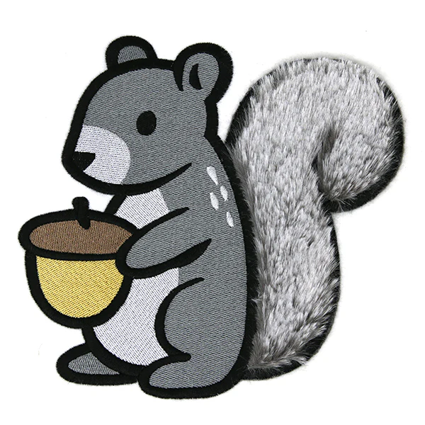 Fuzzy Woodland Squirrel (Applique) - Image 4