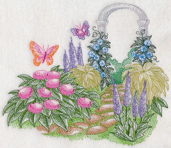 Garden Archway Serenity (Toile) - Image 5