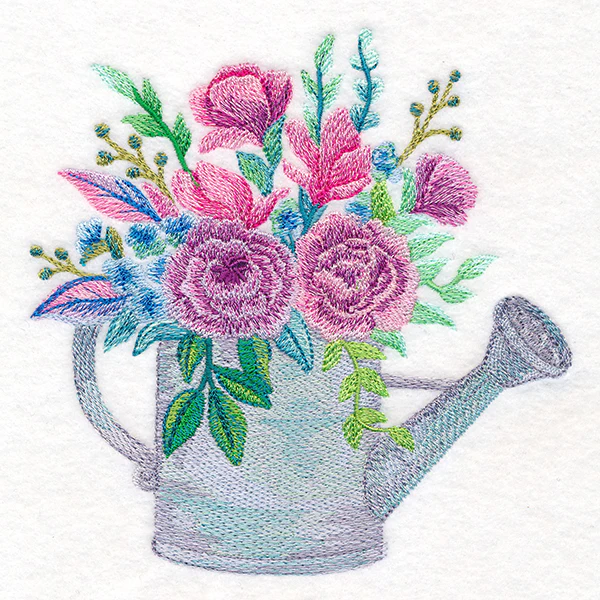 Garden Blooms Watering Can - Image 3