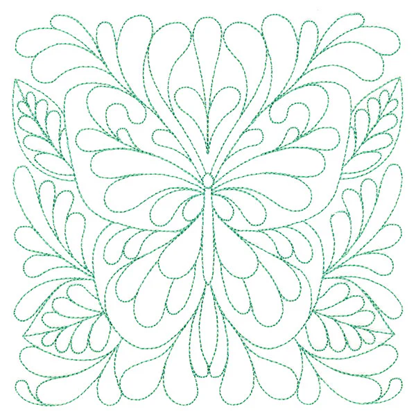 Garden Delights Butterfly Quilting Square (Double Run) - Image 3