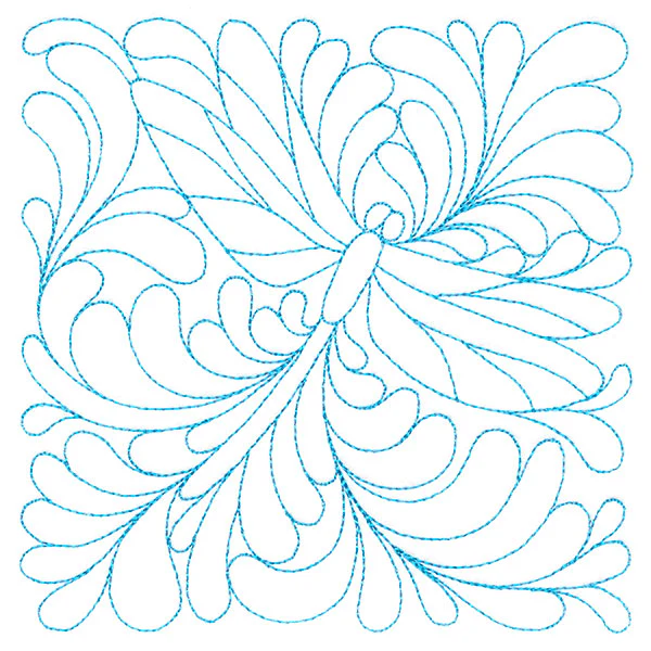 Garden Delights Dragonfly Quilting Square (Double Run) - Image 4