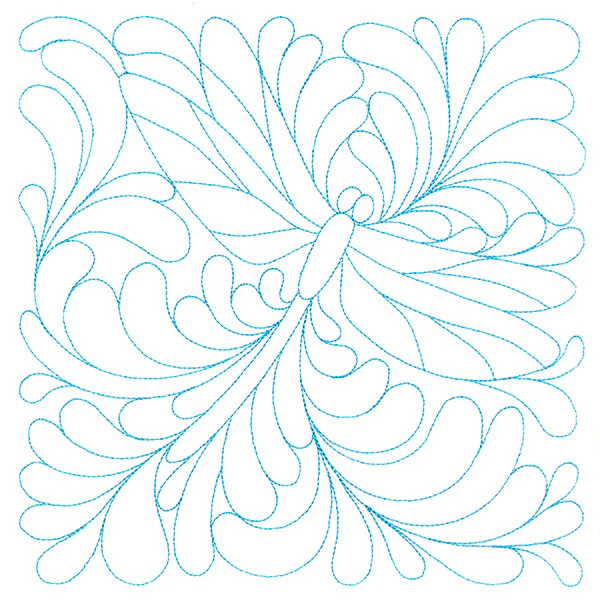 Garden Delights Dragonfly Quilting Square (Double Run) - Image 6