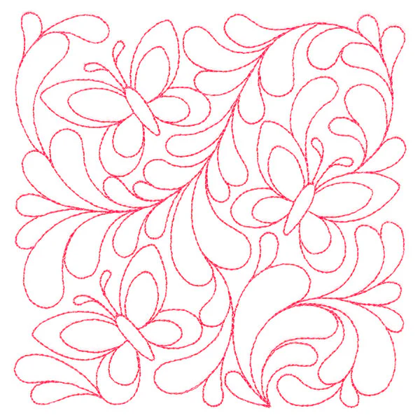 Garden Delights Kaleidoscope Quilting Square (Double Run) - Image 4