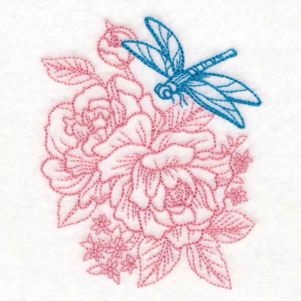 Garden Dragonfly Etching - Image 5