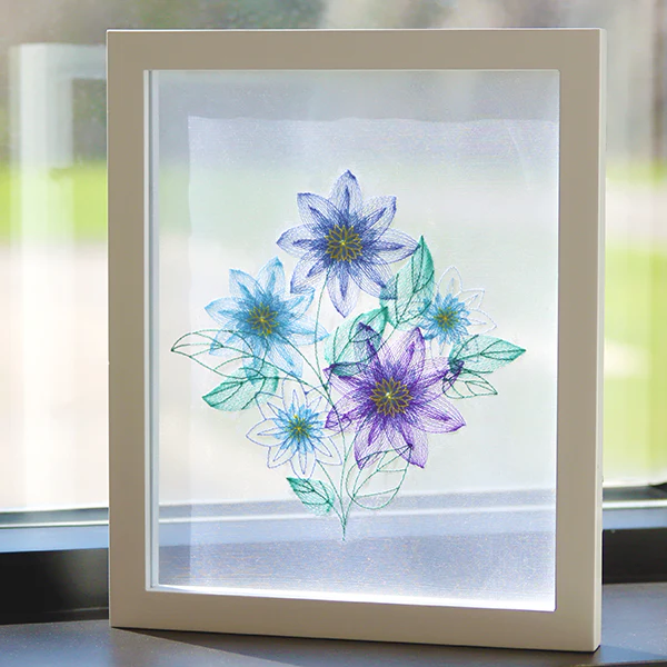 Garden Flower Bouquet - Clematis - Image 6
