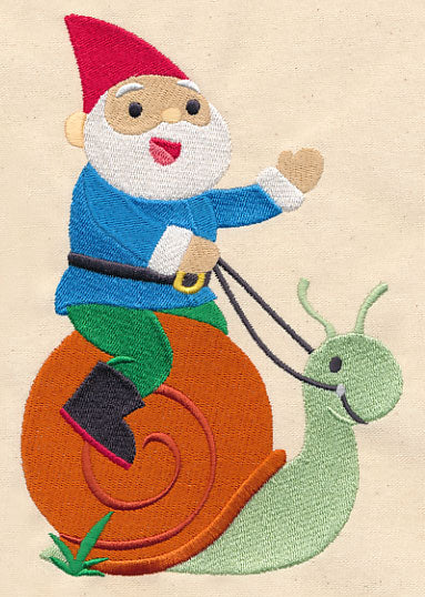Garden Gnome Riding Snail - Image 4