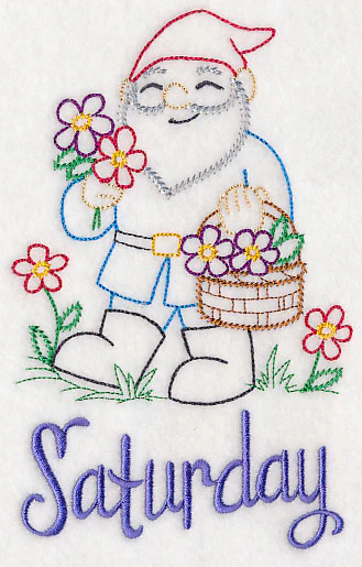 Garden Gnome Saturday (Vintage) - Image 3
