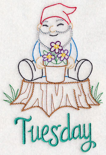 Garden Gnome Tuesday (Vintage) - Image 3