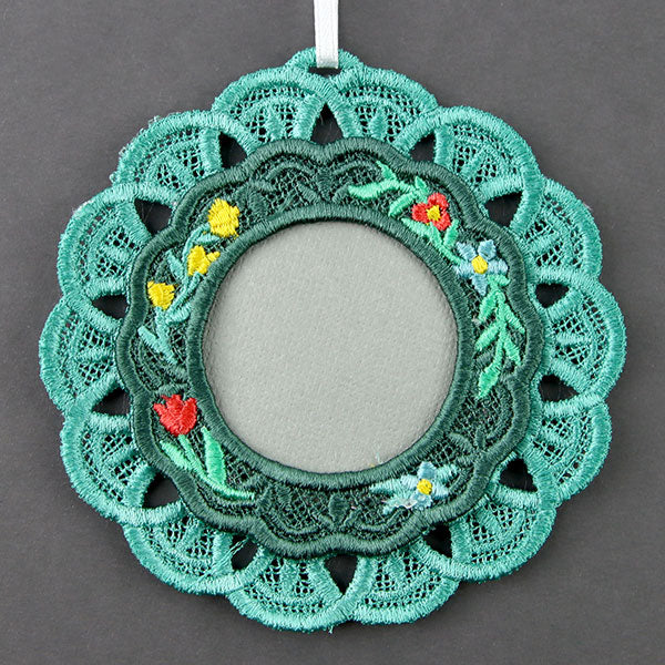 Garden Magic Photo Frame Ornament (Lace) - Image 2