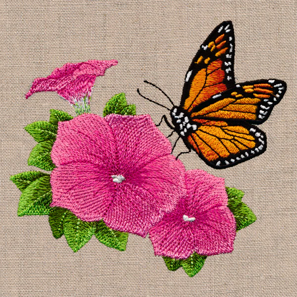 Garden Monarch and Petunia - Image 3