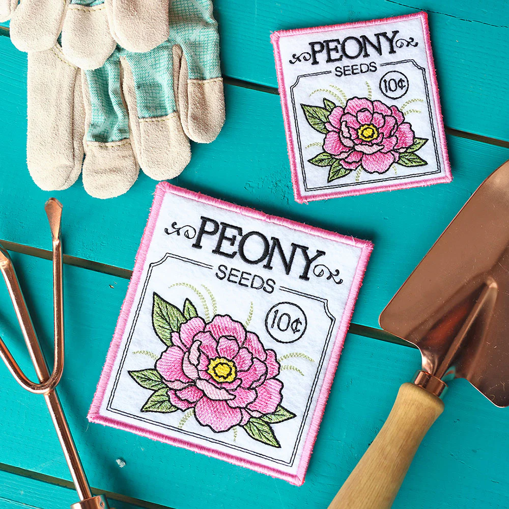 Garden Seed Packet Coasters (In-the-Hoop) Design Pack - Image 5