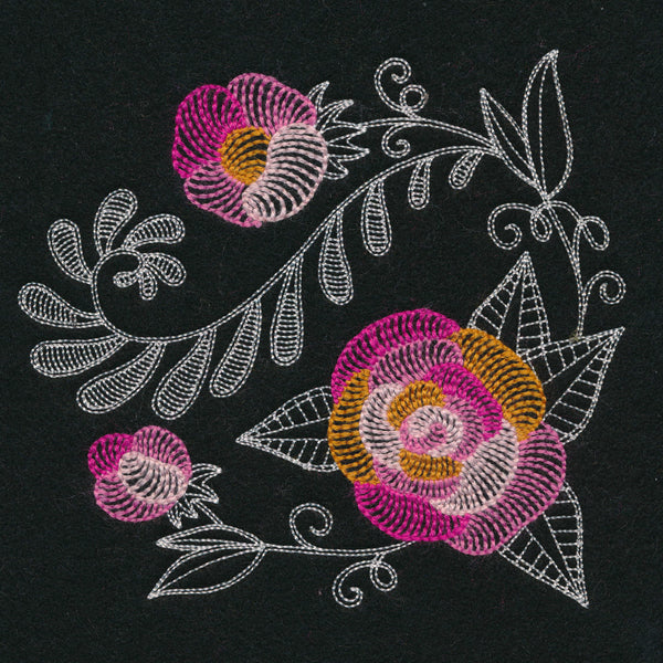 Garden Textures Square 1 (Thick Thread) - Image 2