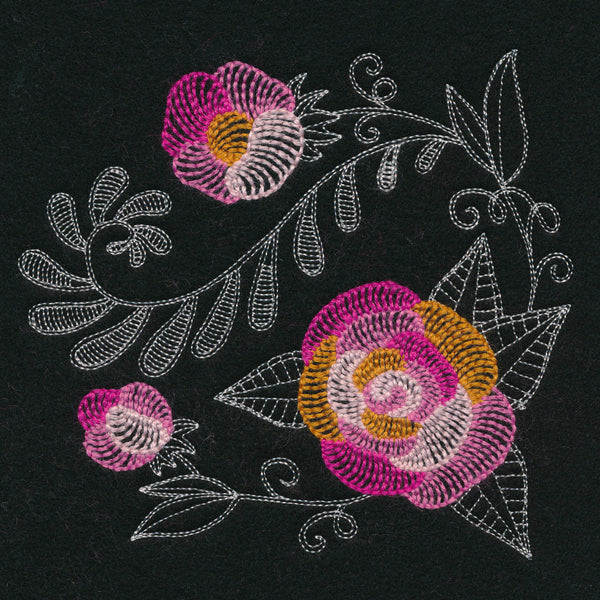 Garden Textures Square 1 (Thick Thread) - Image 3