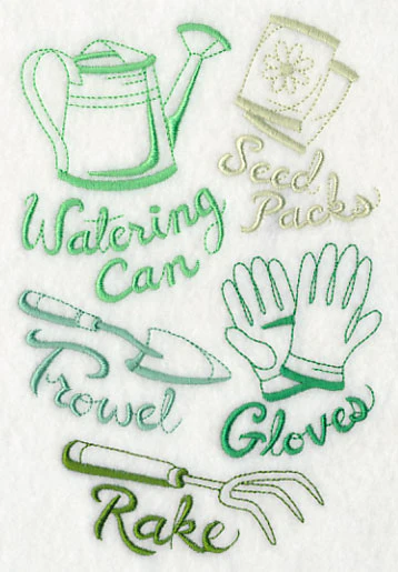 Garden Tools Collage - Image 3