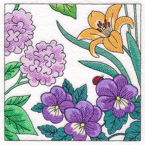 Garden Window Scene - Block 5 - Image 5